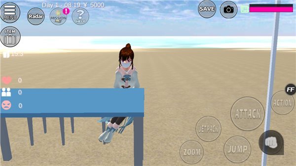 樱花校园模拟器2022最新版有高马尾